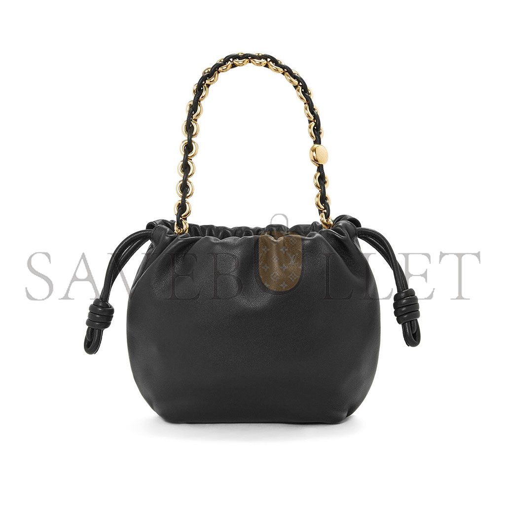 LOEWE MINI FLAMENCO PURSE BAG IN MELLOW NAPPA LAMBSKIN A914CBPX03-1100 (23*17*5.5cm)